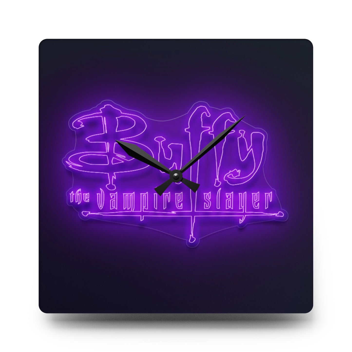 Buffy The Vampire Slayer Acrylic Wall Clock