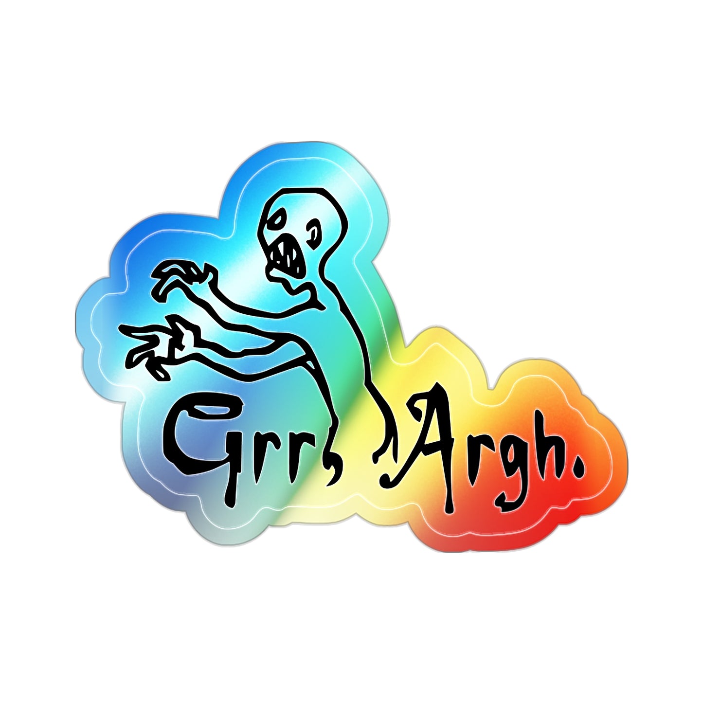 Holographic Die-cut Stickers
