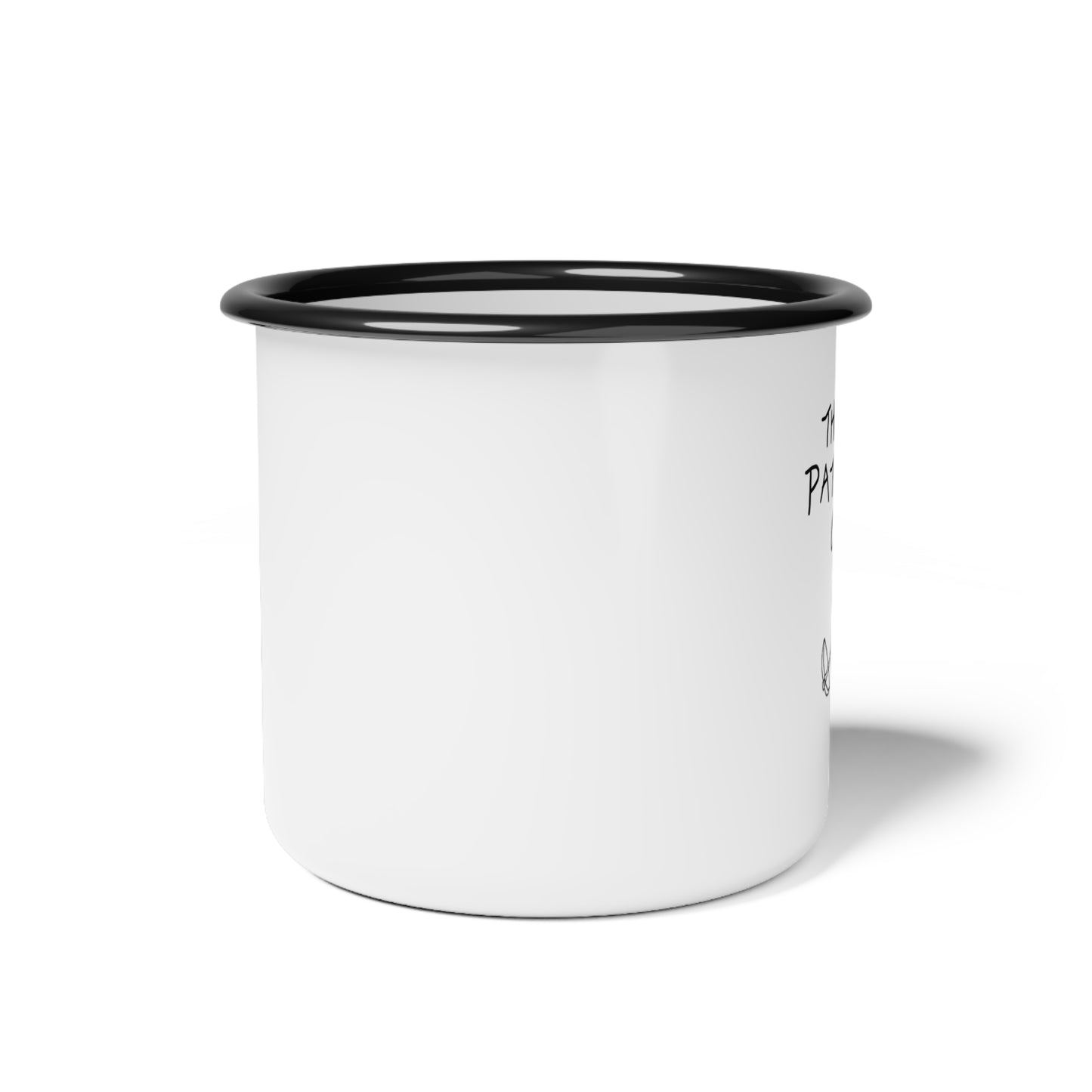 Buffy-Inspired "This Is My Patrolling Cup" 12oz Enamel Camp Mug