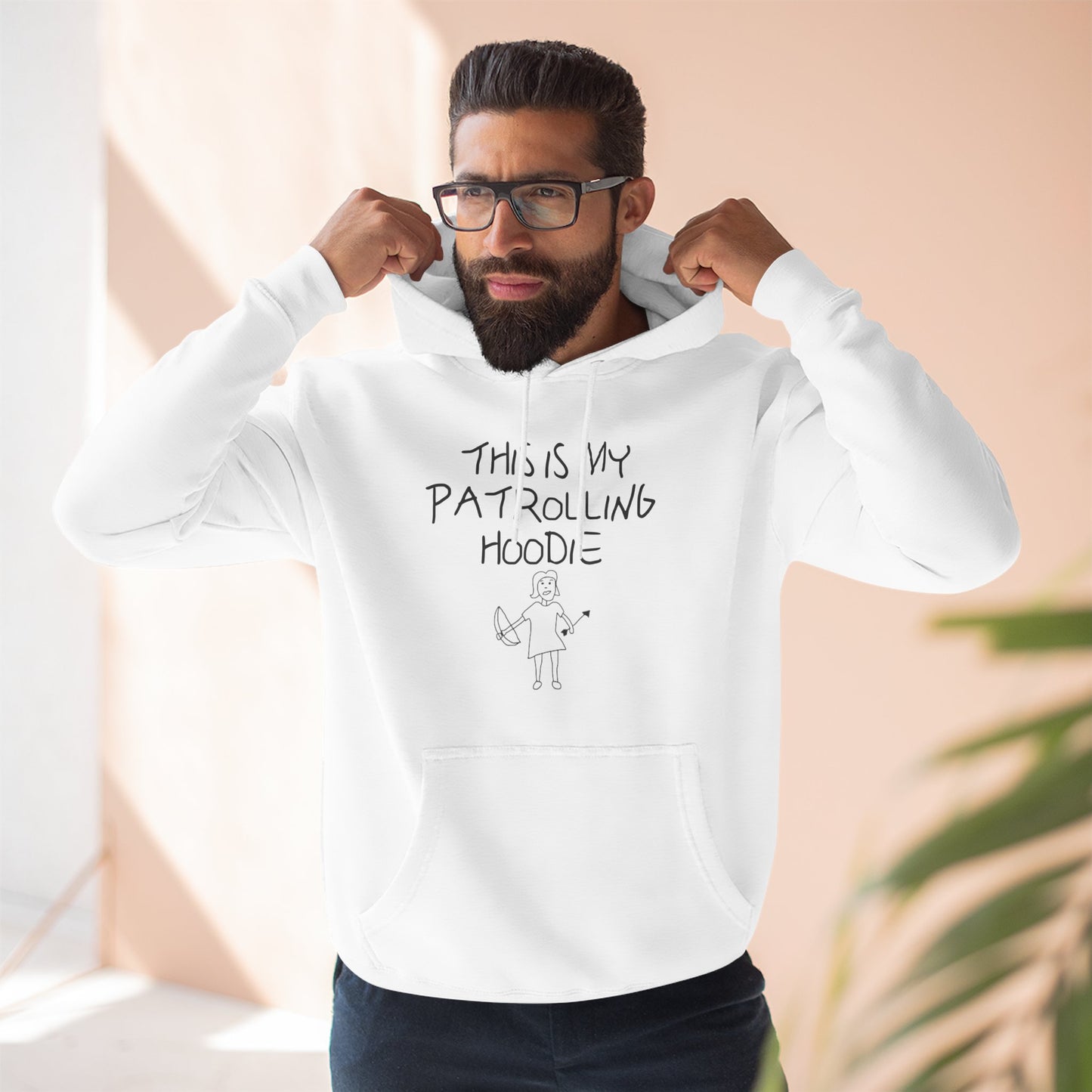 Buffy Inspired "This Is My Patrolling Hoodie" – Premium Three-Panel Fleece Hoodie