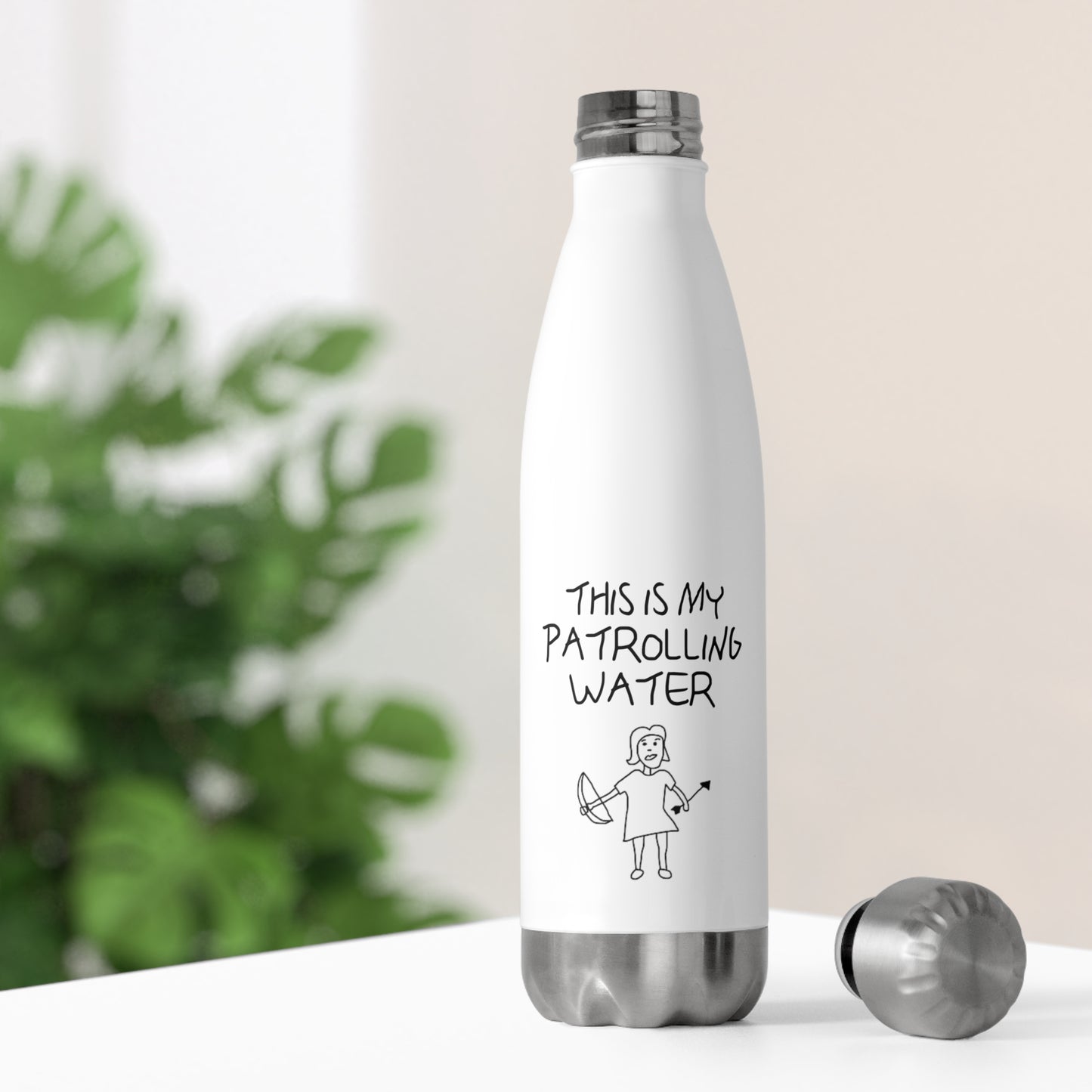 Buffy Inspired "This Is My Patrolling Water" 20oz Insulated Bottle – Eco-Friendly Stainless Steel