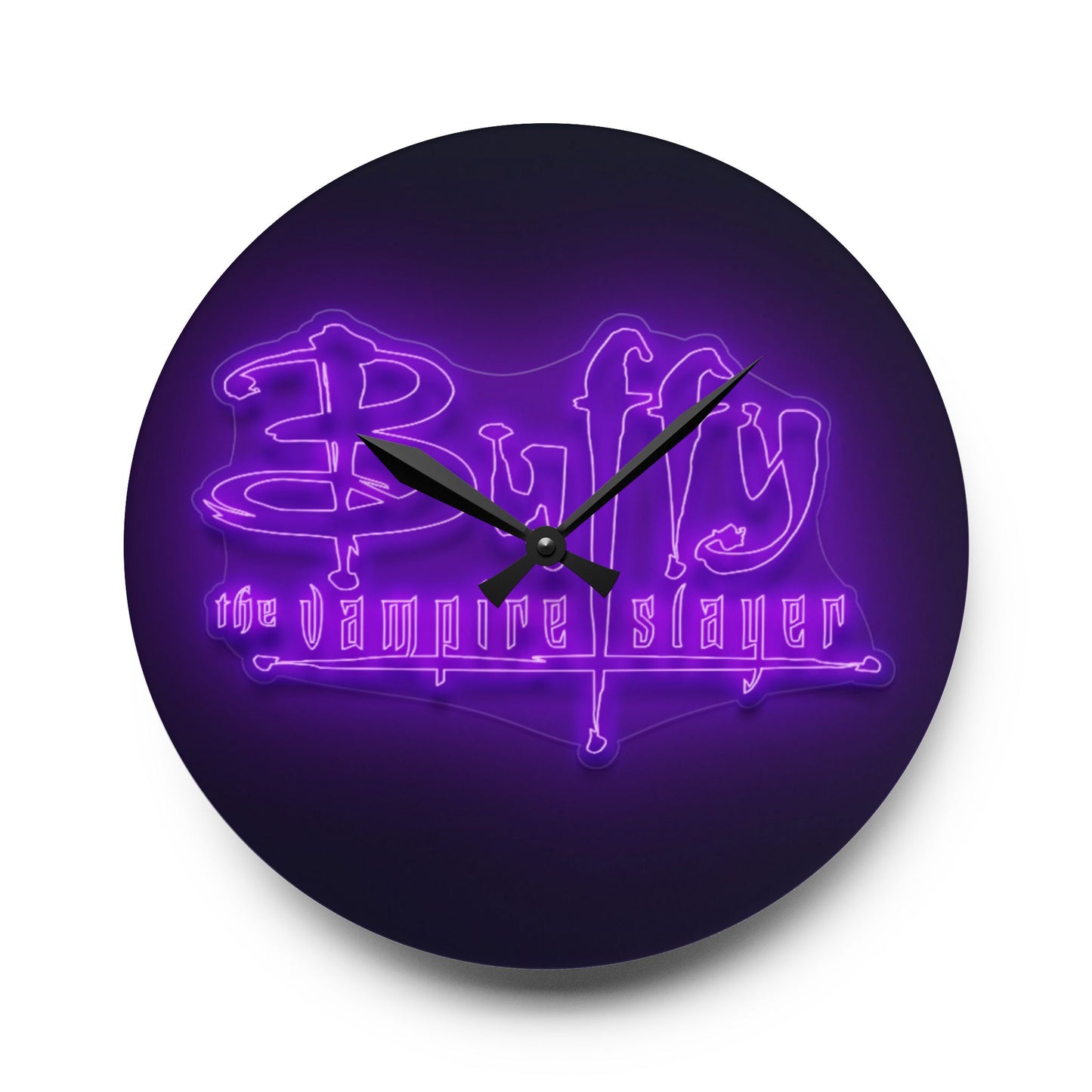 Buffy The Vampire Slayer Acrylic Wall Clock