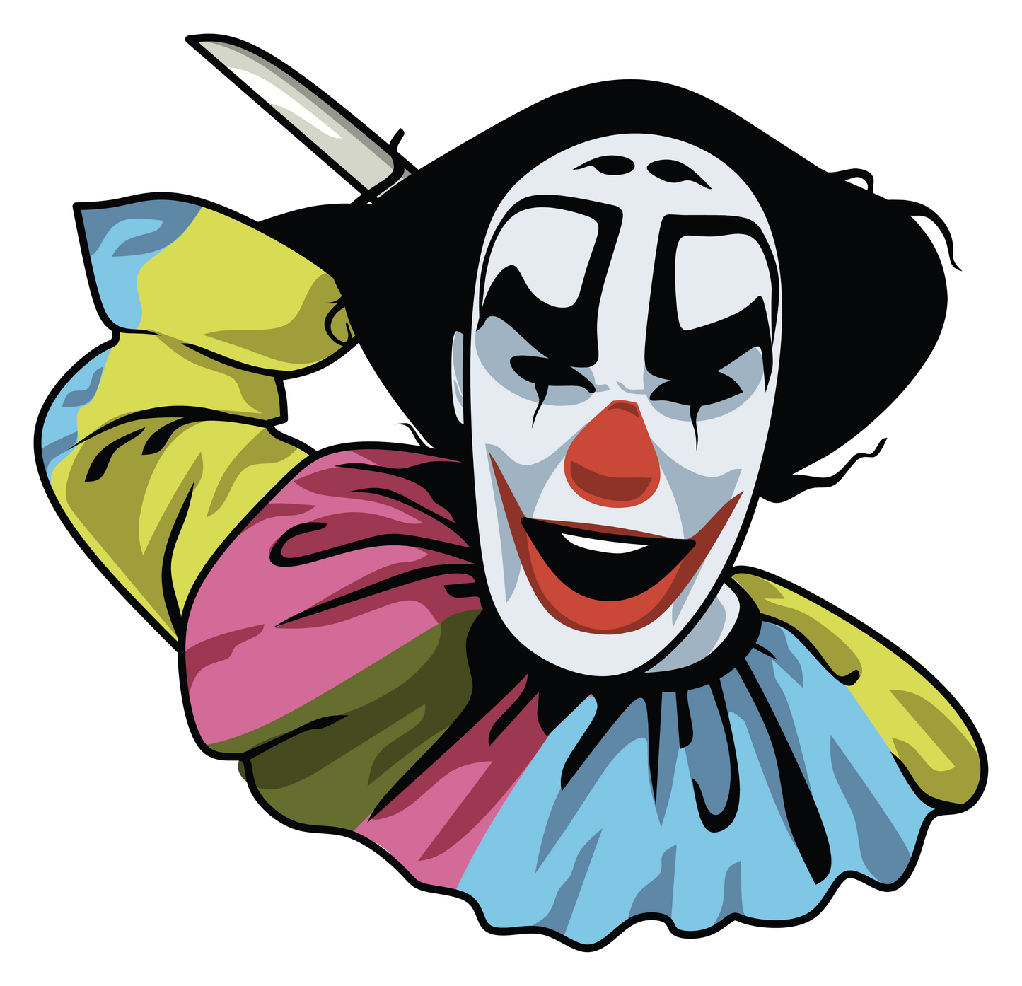 Evil Clown from Xander's 6th Birthday Party & Chocolate Hurricane Bar