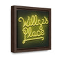 Willy's Place Gallery Canvas Wrap – Square Frame Wall Art