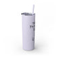 Buffy Inspired "This Is My Patrolling Drink" Skinny Tumbler 20oz