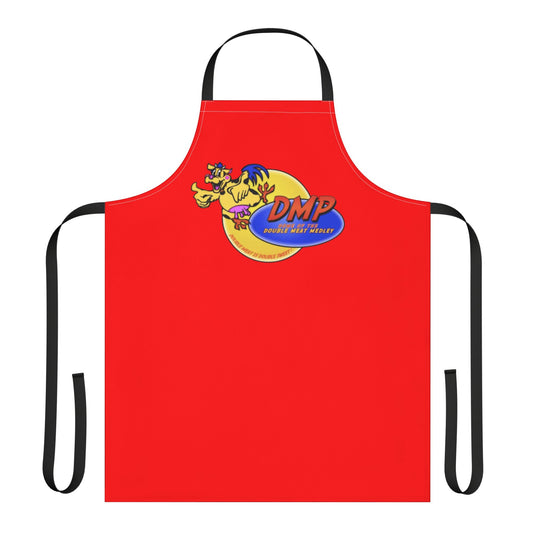 DMP Apron with 5-Color Strap Options, Durable 100% Polyester Canvas