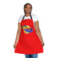 DMP Apron with 5-Color Strap Options, Durable 100% Polyester Canvas