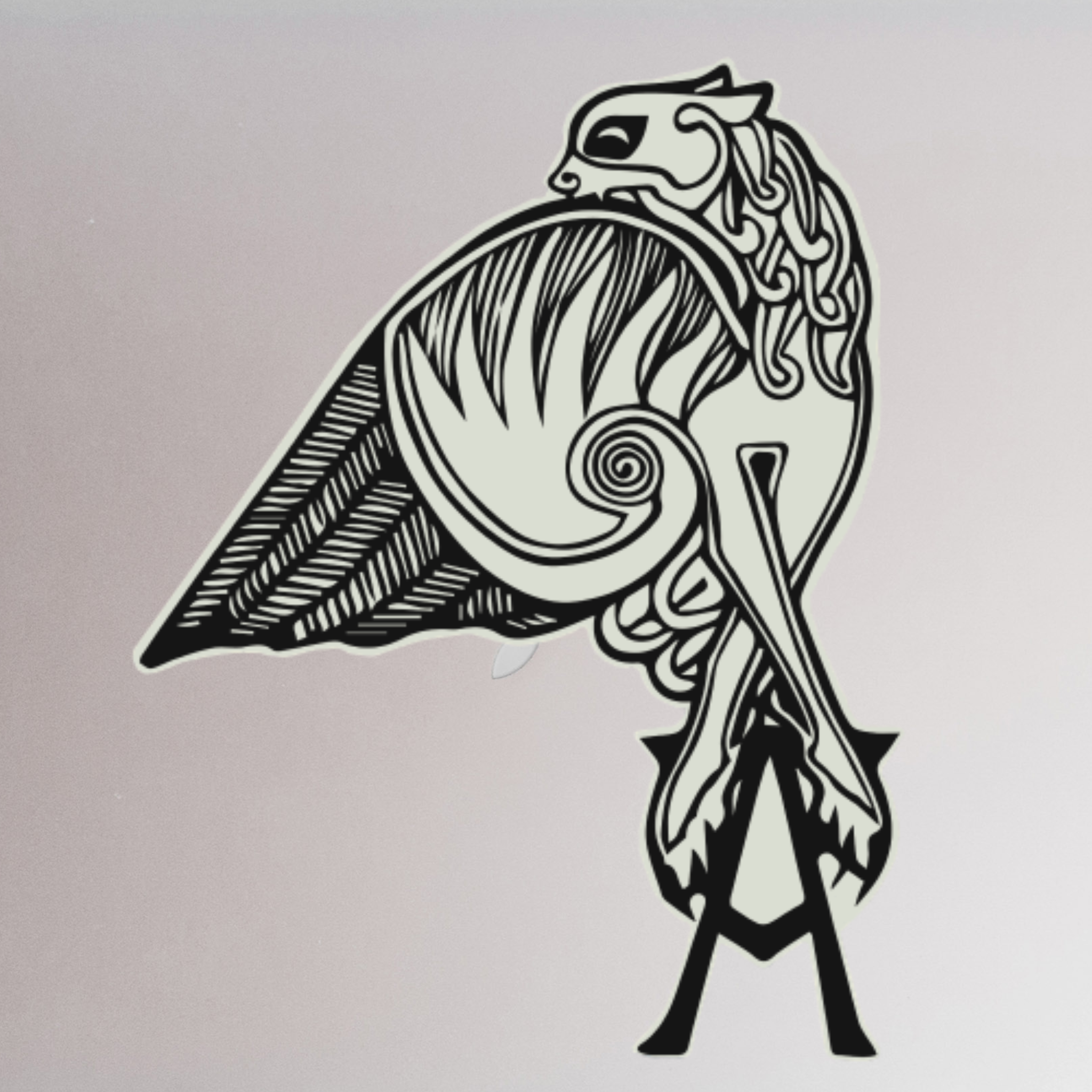 art deco angel tattoo by mobius, | Stable Diffusion