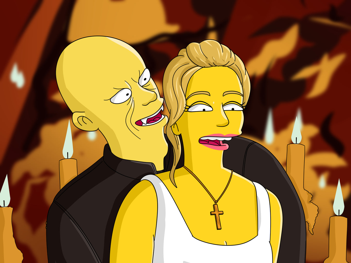 Buffy and The Master in Springfield